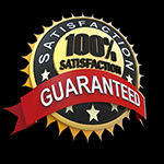 one hundred percent satisfaction